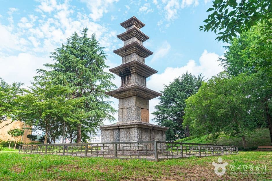 (전)광주 성거사지 오층석탑 대표 이미지