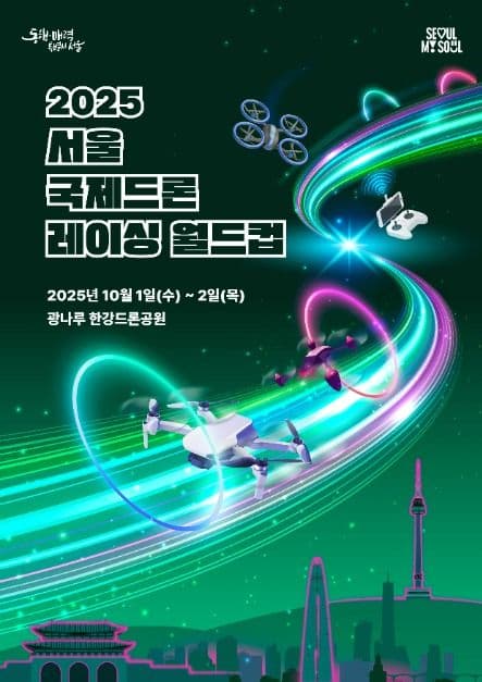 2025 서울국제드론레이싱월드컵 대표 이미지